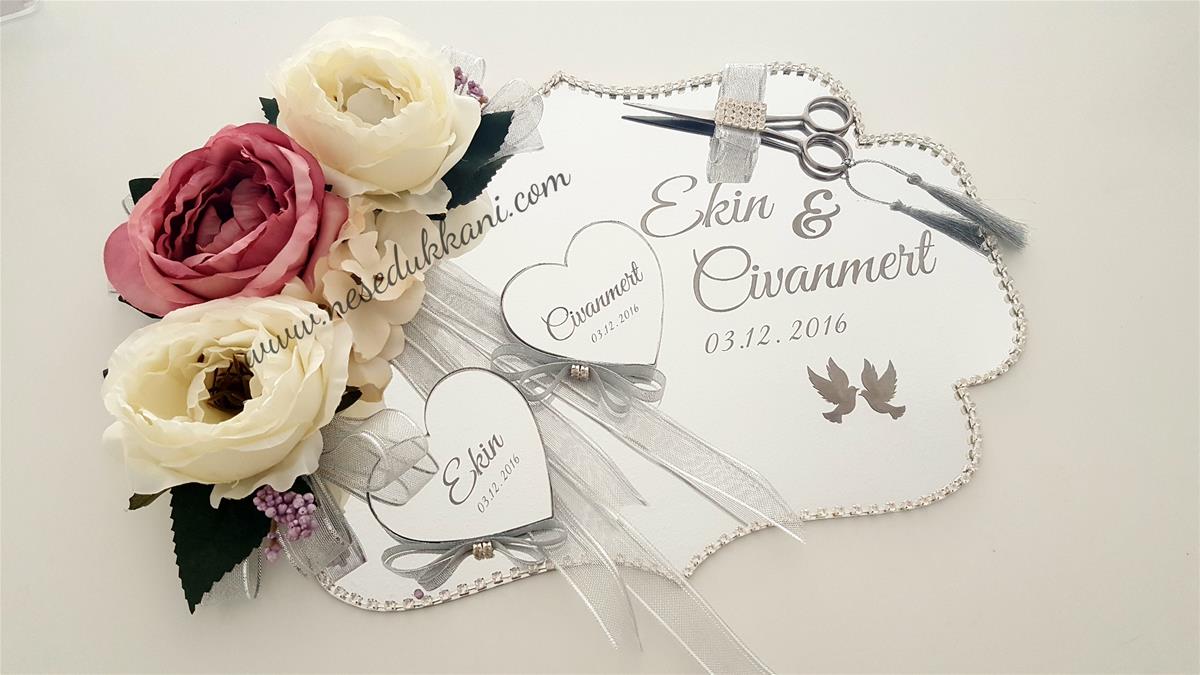 nişan tepsisi pleksi