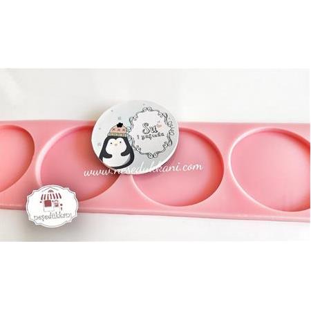 BARDAK ALTLIĞI 5'Lİ SİLİKON KALIP