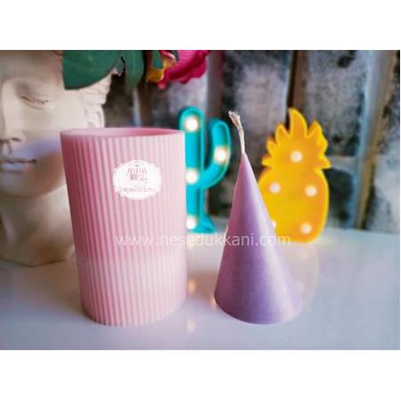 YAN YUVARLAK KONİK -MUM KALIBI