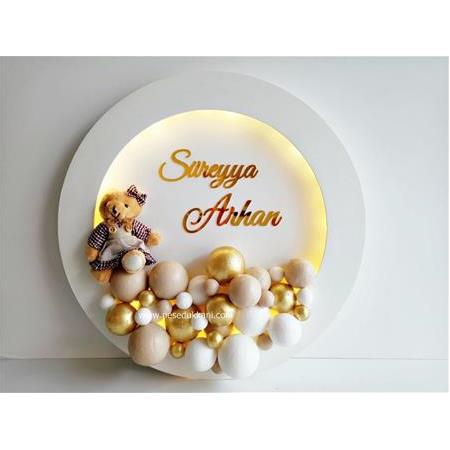 YUVARLAK LED IŞIKLI KAPISÜSÜ-9