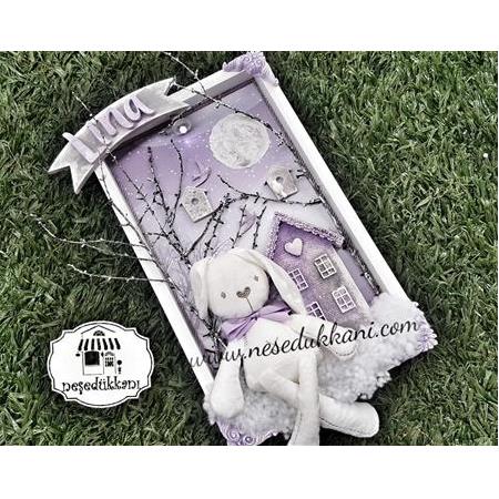 KIŞ KONSEPTLİ-TAVŞANLI PANO KOKULUTAŞ