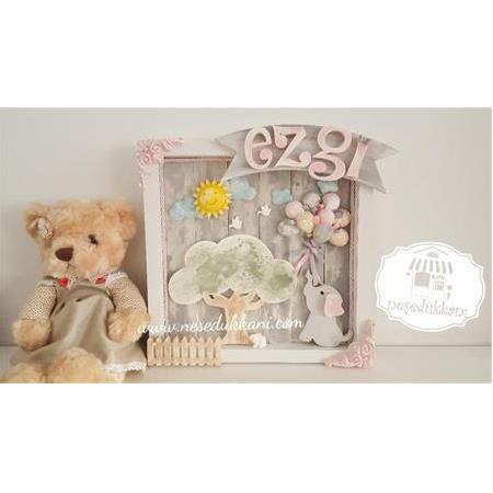 VİNTAGE FİL KONSEPTLİ PANO KOKULUTAŞ