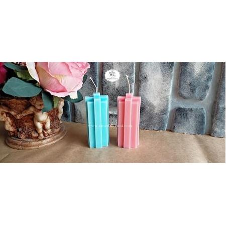 KÖŞELİ BUZDAĞI MUM KALIBI