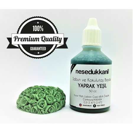 YAPRAK YEŞİL PREMİUM BOYA (kokulutaş ve sabun)