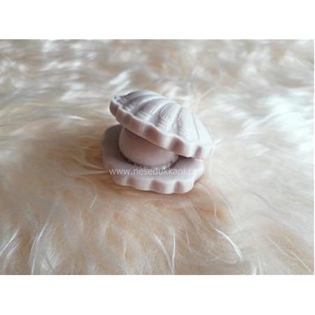 İNCİLİ MİDYE KABUĞU MUM KALIBI