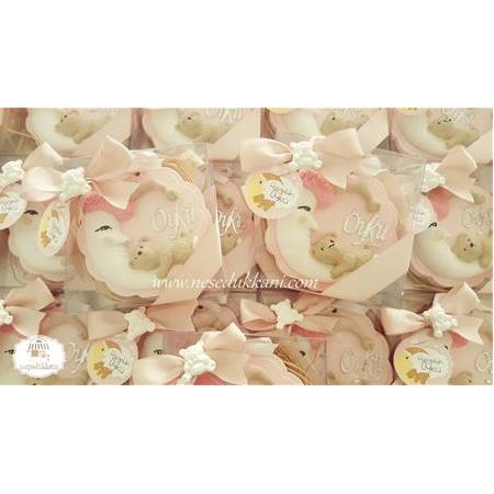 ÇİÇEK TABANLI-İSİMLİ AYICIKLI AYDEDE KOKULUTAŞ